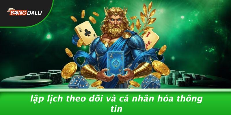 Lập Lịch Theo Dõi Và Cá Nhân Hóa Thông Tin