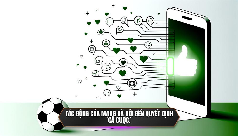 Tác động của mạng xã hội đến quyết định cá cược.